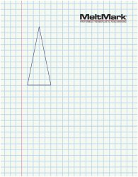 MeltMark Pilhuvud Rak 200 cm (för 500 cm pil) Vit