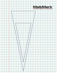 MeltMark Väistämisvelvollisuus 500 cm Valkoinen