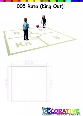 MeltMark King Out 360x360 cm