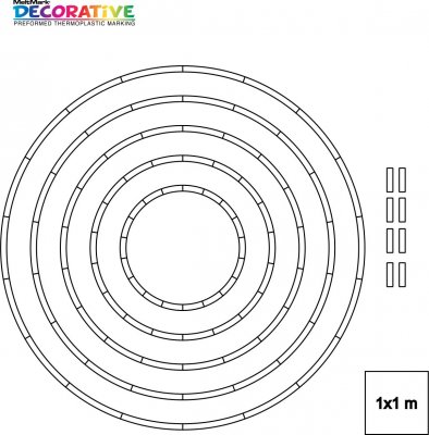 Labyrint diameter 610 cm (10 cm)
