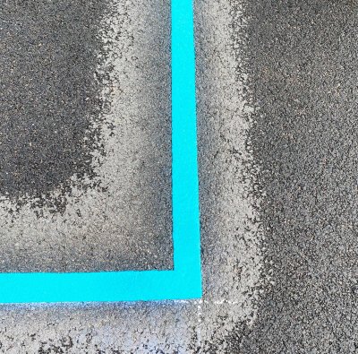 MeltMark King Out 4x4 meter Wasserblau